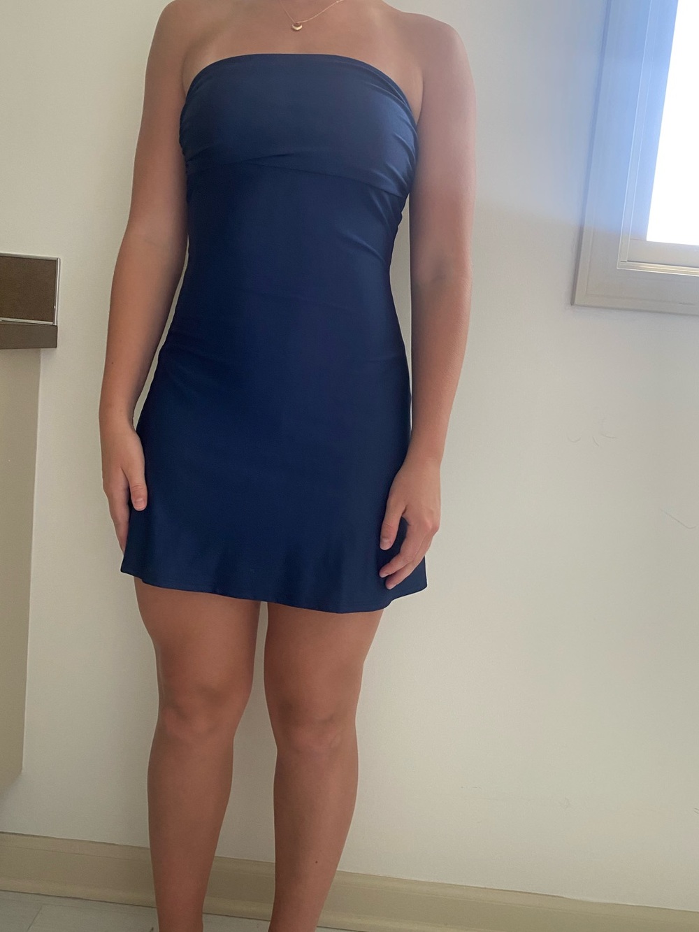 Windsor Strapless Navy Mini Dress
